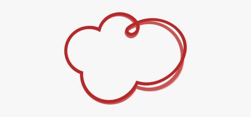 Red Shape Cliparts - Hand Drawn Shape Png, transparent png