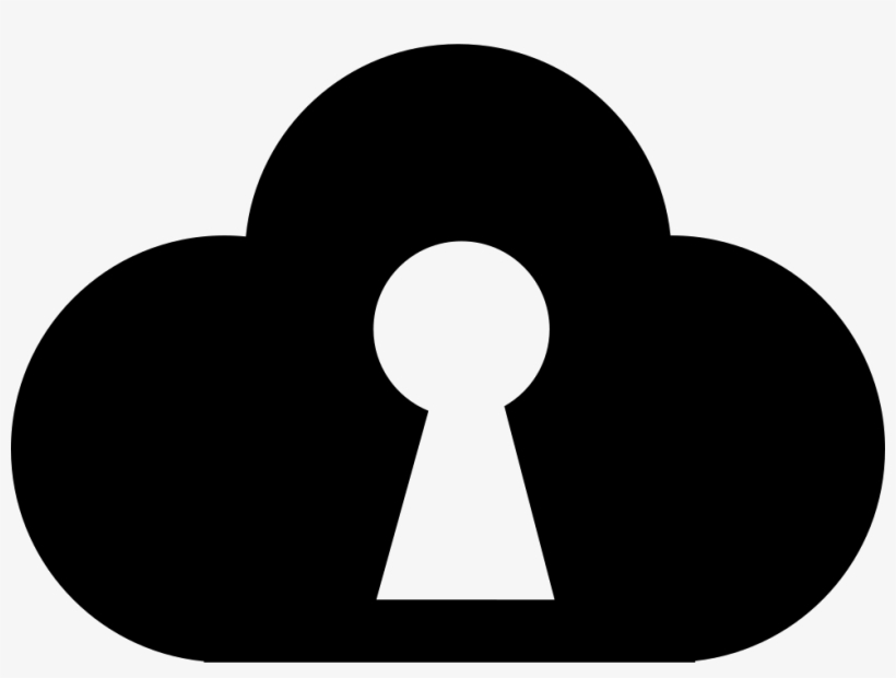 Keyhole Tool In A Cloud Shape Comments - Boraco De Fechadura, transparent png