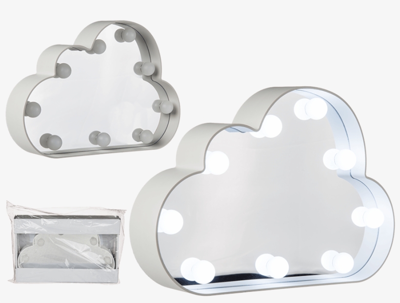 Everythink, Cloud Shape Mirror - Mirror, transparent png