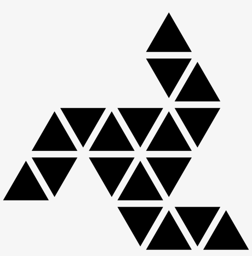 Ornamental Rotating Polygonal Shape With Three Lines - Shapes And Lines Png, transparent png