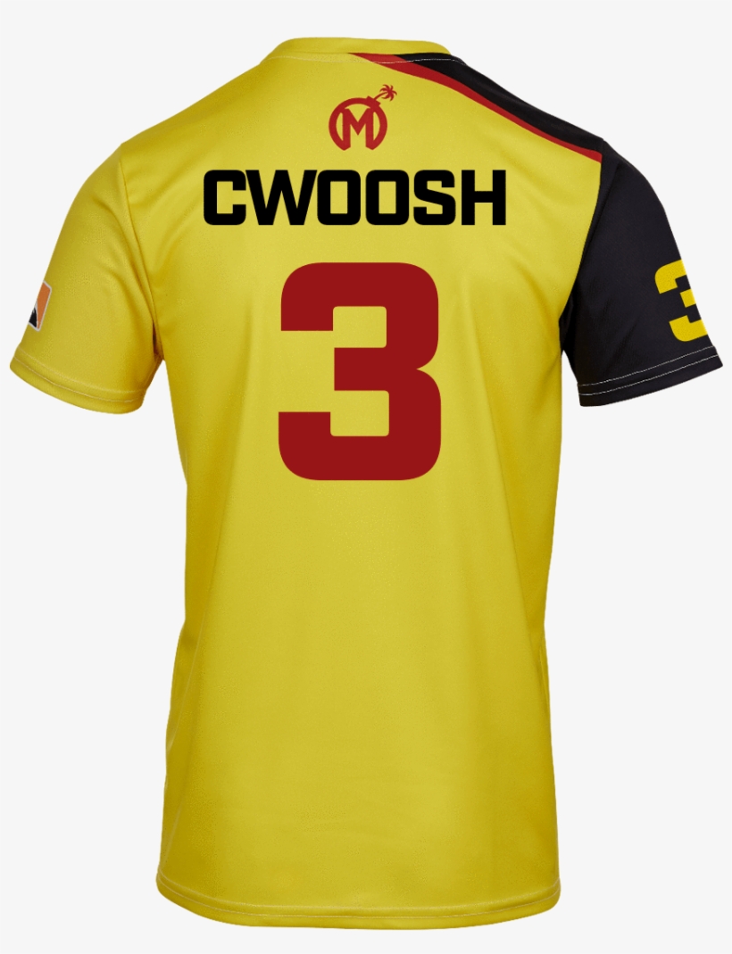 Overwatch League Starter Home Jersey - Cwoosh Florida Mayhem Gif, transparent png