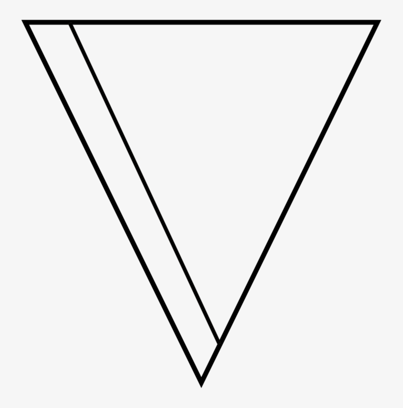 Equilateral Triangle Shape Geometry Mathematics - White Triangle Shape Png, transparent png