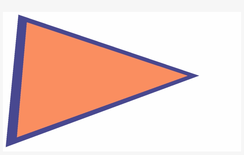 As One Can See, The Edges Are Not Independent Of The - Triangle, transparent png