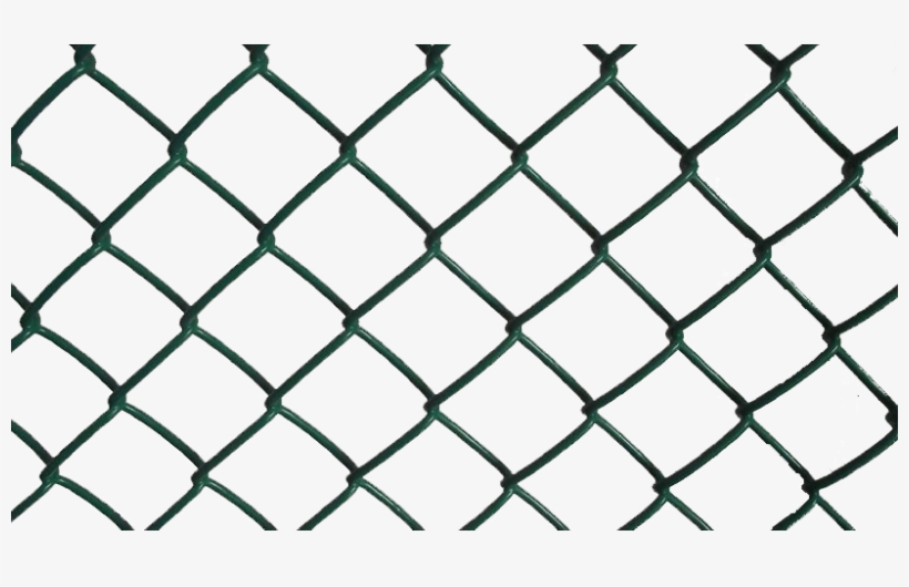 Green Vinyl Coated Chain Link Fences - Rossio, transparent png