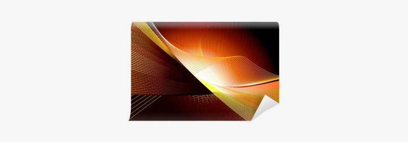 Fondo Abstracto Con Lineas Mezcladas En Tonos Naranja - Flame, transparent png