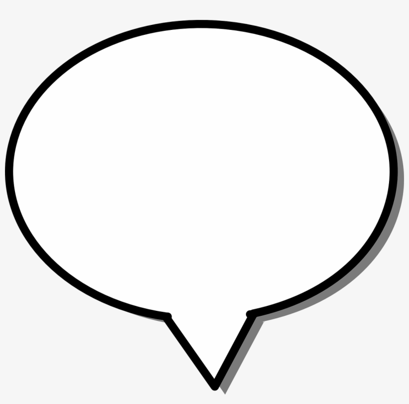 White Talk Bubble Png, transparent png