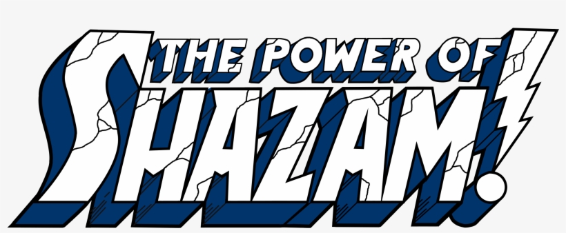 "power Of Shazam" Logo Recreated With Photoshop - Captain Marvel, transparent png