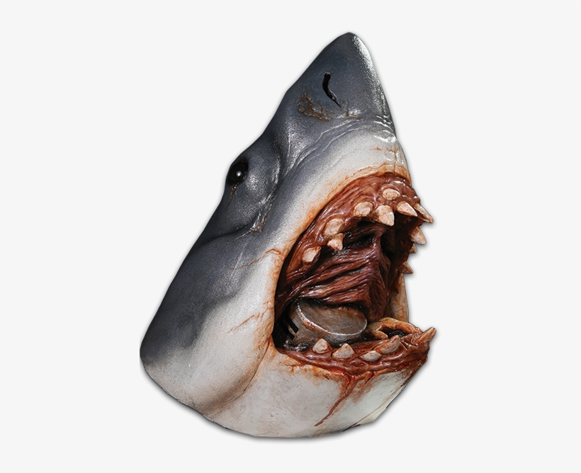 Jaws Transparent Images Pluspng - Bruce The Shark Mask, transparent png