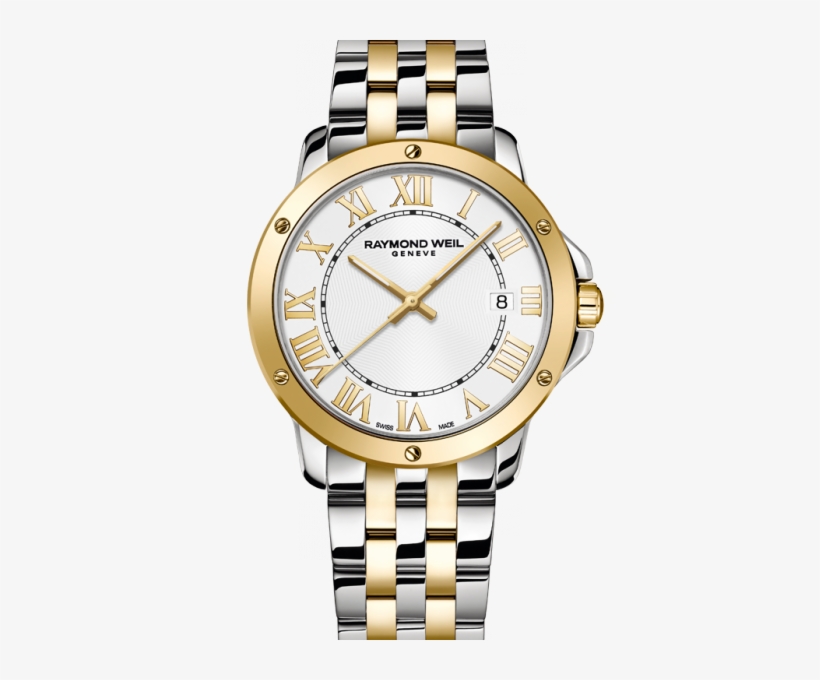 Tango Date Steel And Yellow Gold Pvd Plating White - Raymond Weil Ladies Watch Rose Gold, transparent png