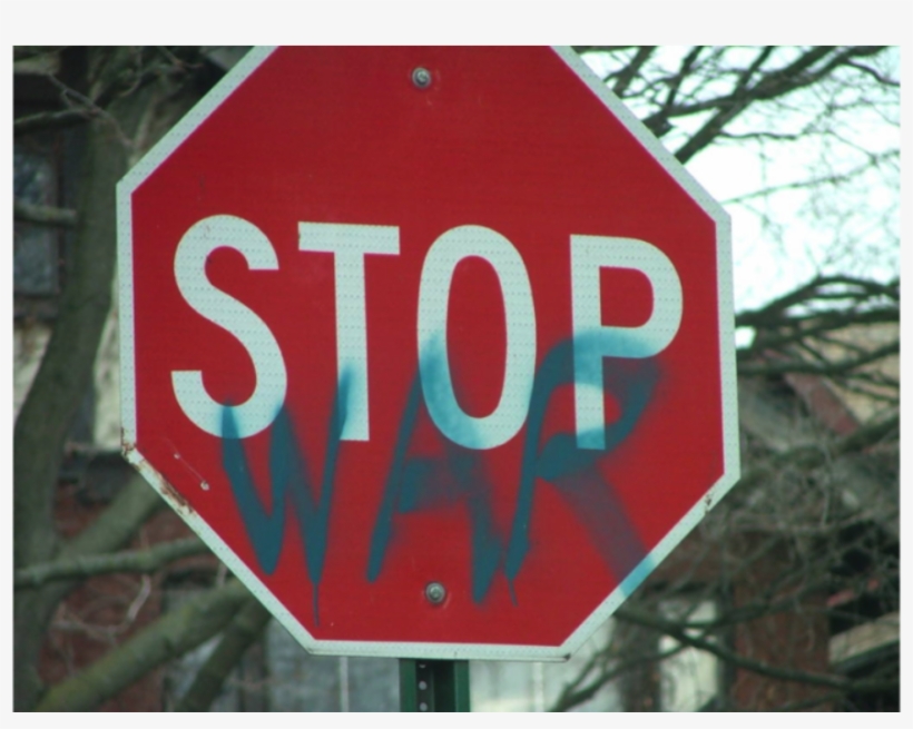 Why I Am Anti-war - Stop 4 Way, transparent png