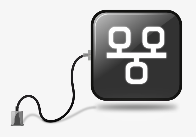 Community Lustrous Buttons And Lan Wiring - Clipart Lan, transparent png