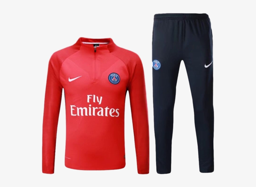 Paris Saint Germain Tracksuit, transparent png