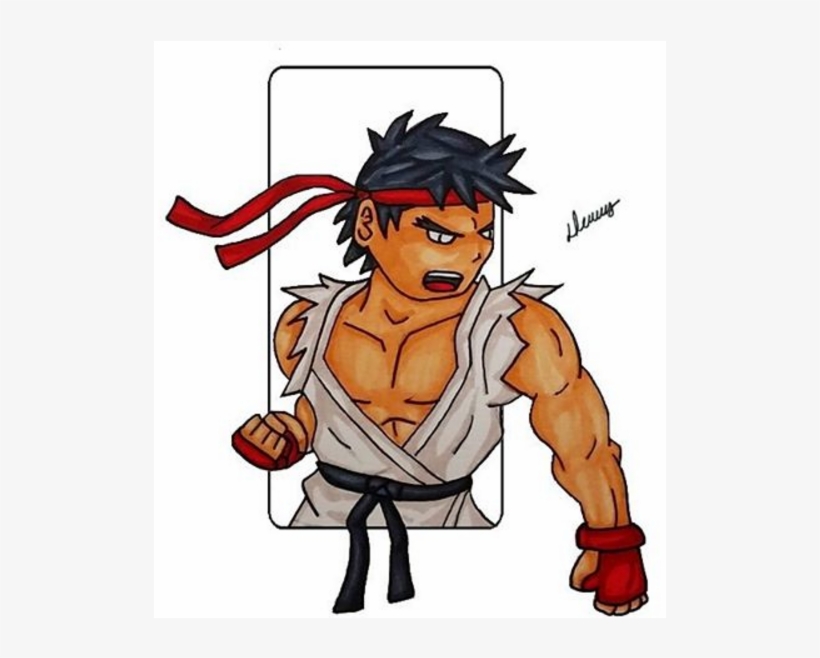 Street Fighter See More In Instagram @japanupdraw Or - Cartoon, transparent png