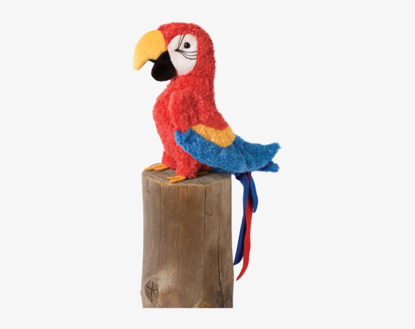 Douglas Gabby Red Parrot - Douglas Toy Gabby Red Parrot 7" Plush, transparent png
