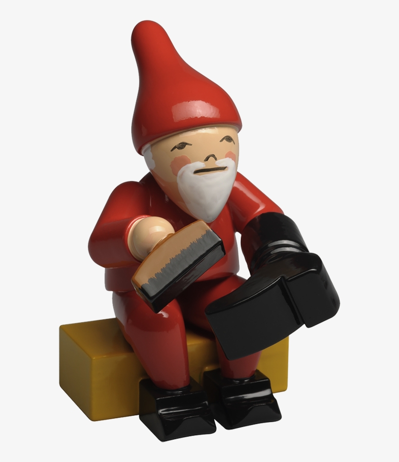 Gnome With Booth - Heinzelmännchen Mit Stiefel, transparent png