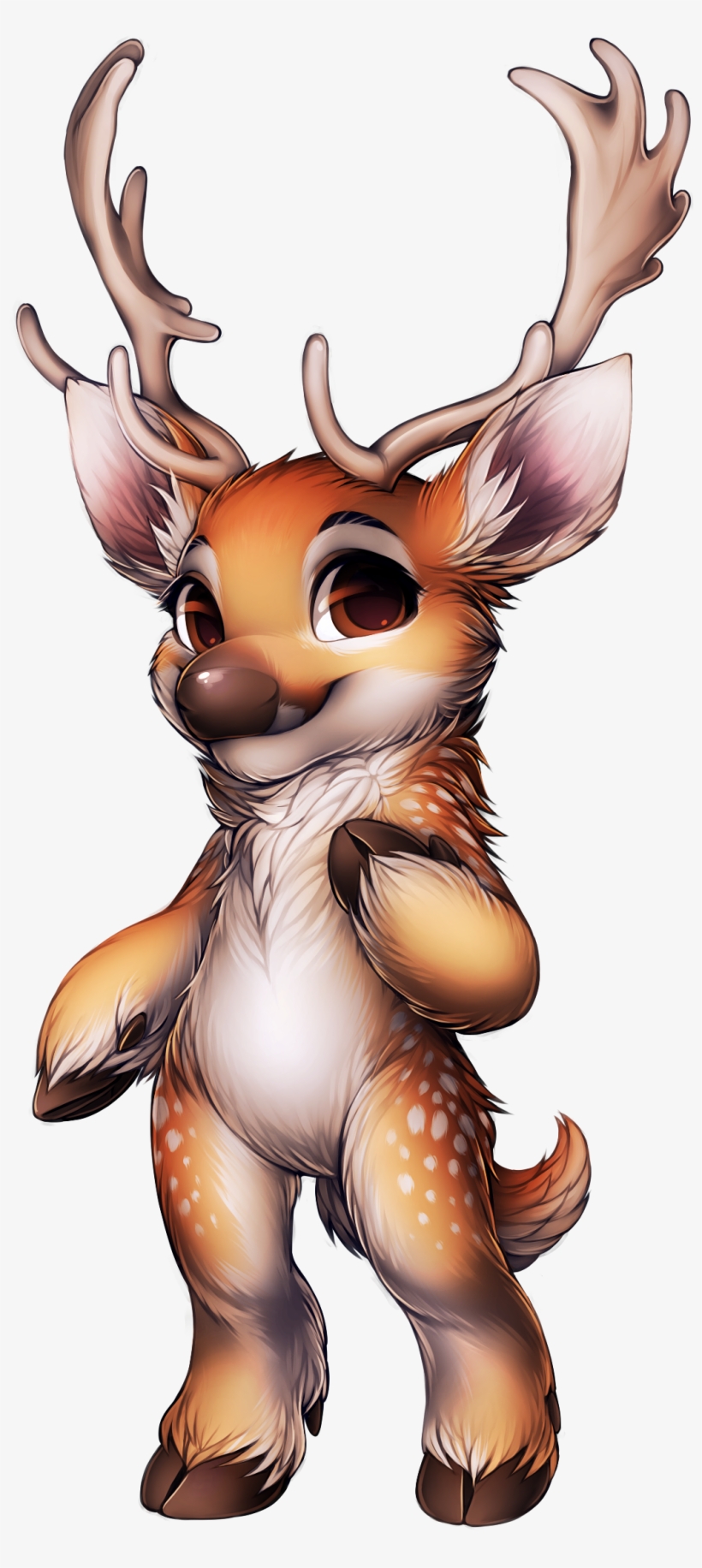 Lkolfxu , Ltswdfz - Fallow Deer Furry, transparent png
