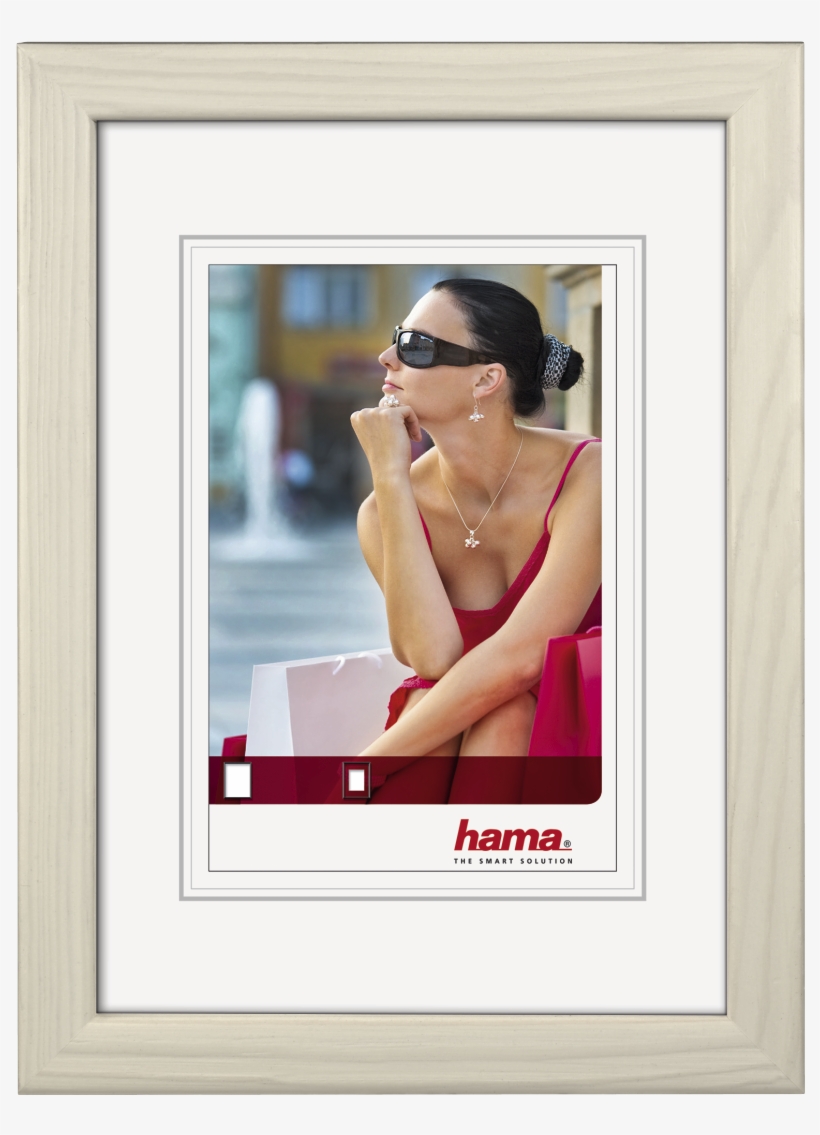 "guilia" Wooden Frame, White, 13 X 18 Cm - Drevený Rám Na Fotku, transparent png
