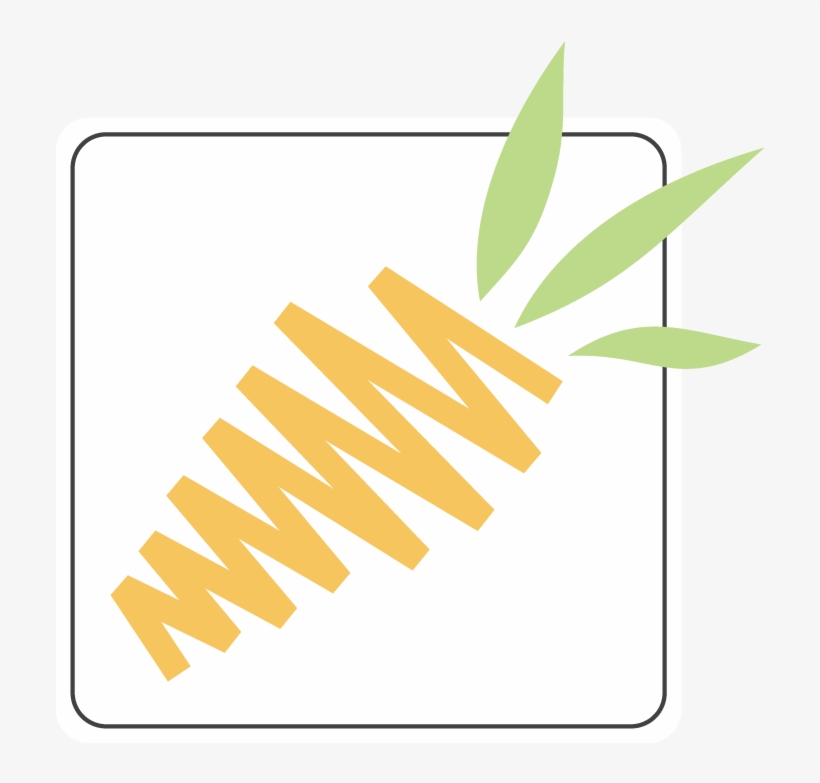 Png Black And White The Carrot City Initiative - Carrot, transparent png