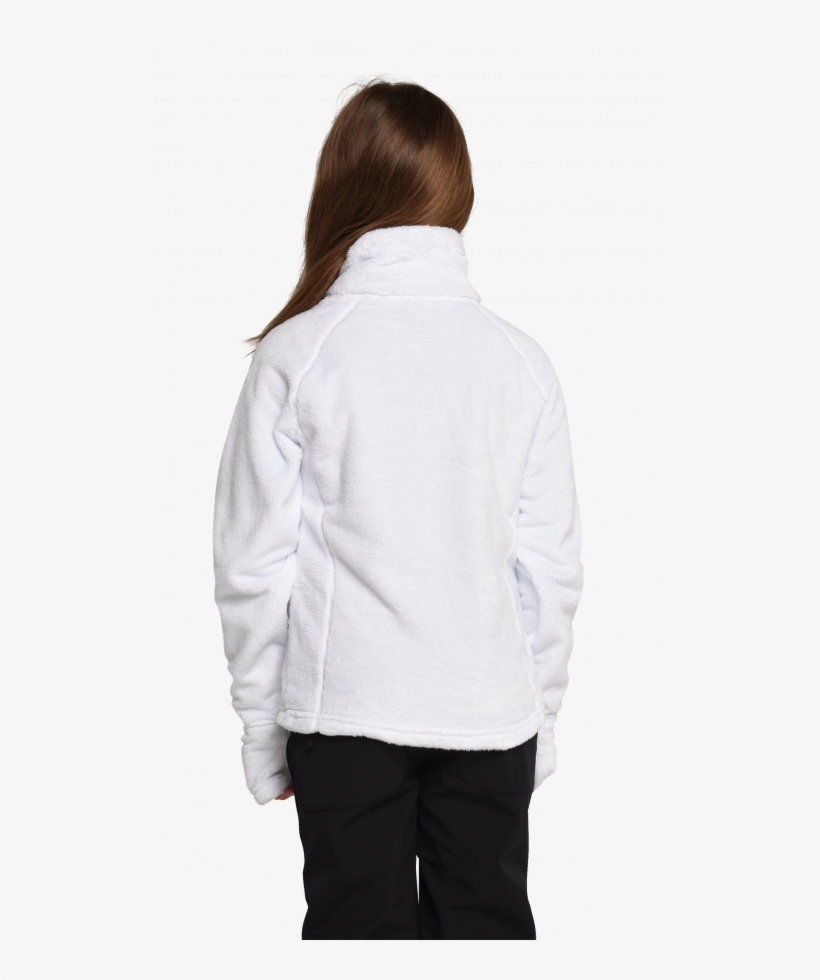 Furry Fleece Top - Obermeyer Girls Furry Fleece Top, transparent png