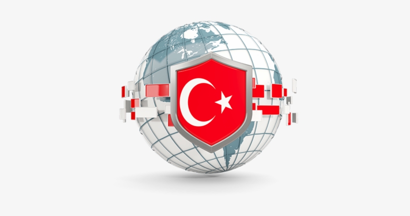 Download Flag Icon Of Turkey At Png Format - Globe Philippines Icon, transparent png