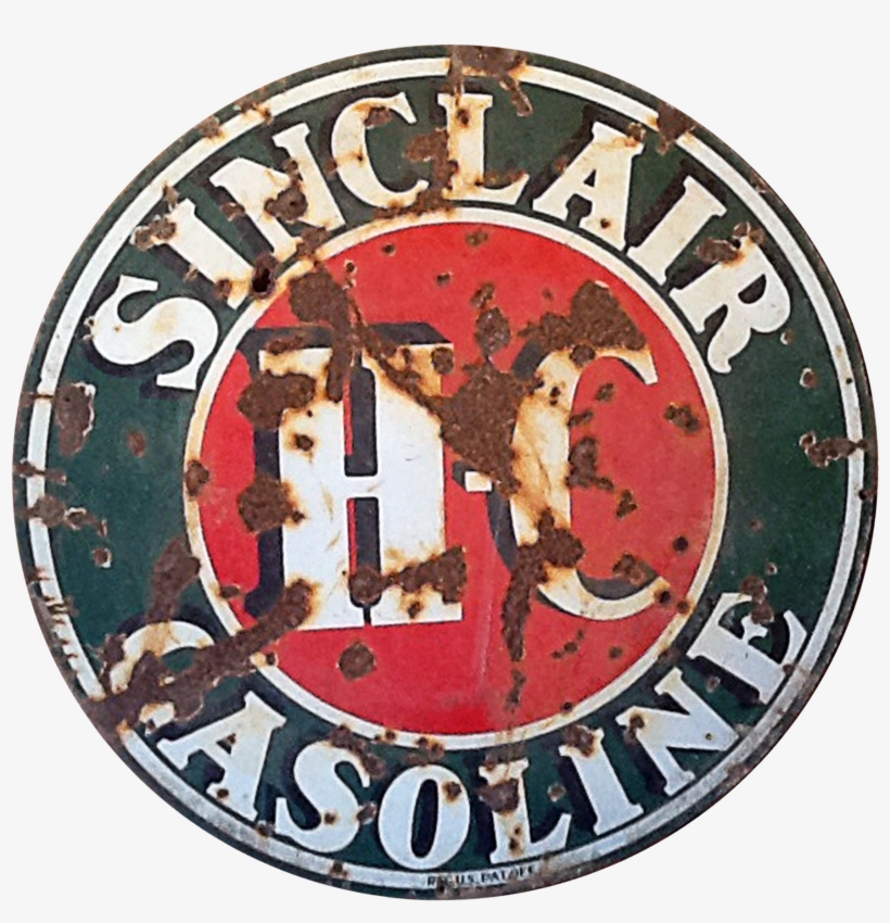 Vintage Texaco Gasoline Sign - Sinclair Hc, transparent png