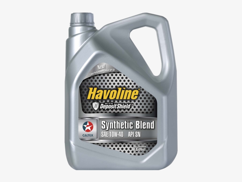 Havoline Synthetic Blend Sn 10w-40 Oil 4l - Havoline Fully Synthetic Oil, transparent png