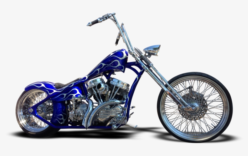 Transparent Motorcycle Chopper - Chopper Motorcycle Png, transparent png