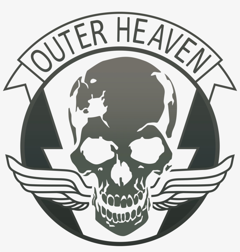 Outer Heaven Logo Png - Metal Gear Outer Heaven Logo, transparent png