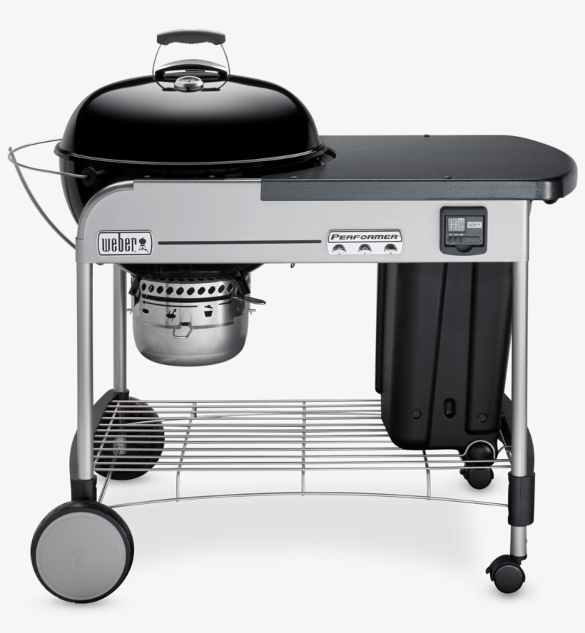 Performer Premium Charcoal Grill 22" - Weber Performer Deluxe, transparent png