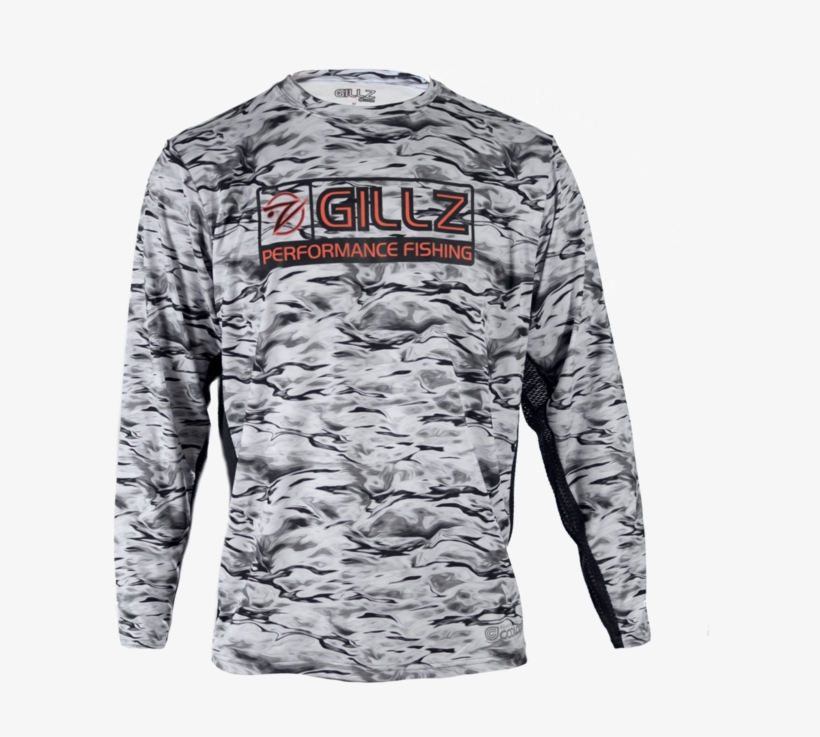 Men's Stormy Seas Gillz Coolcore - Abstract Water Reflection 33, transparent png