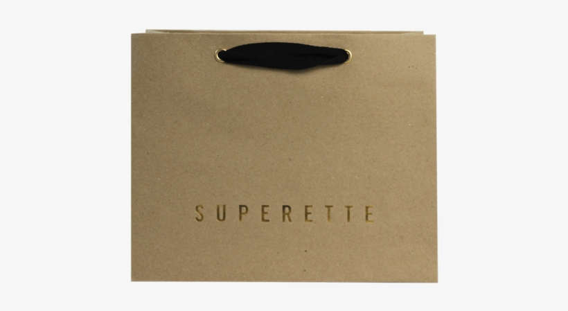 Kraft Paper Carry Bag With Cotton Twill Handles - Paper Bag, transparent png