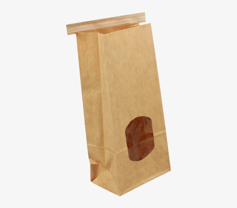 Bag, Food Bag, Kraft Paper, 72x246x115mm, Brown, transparent png