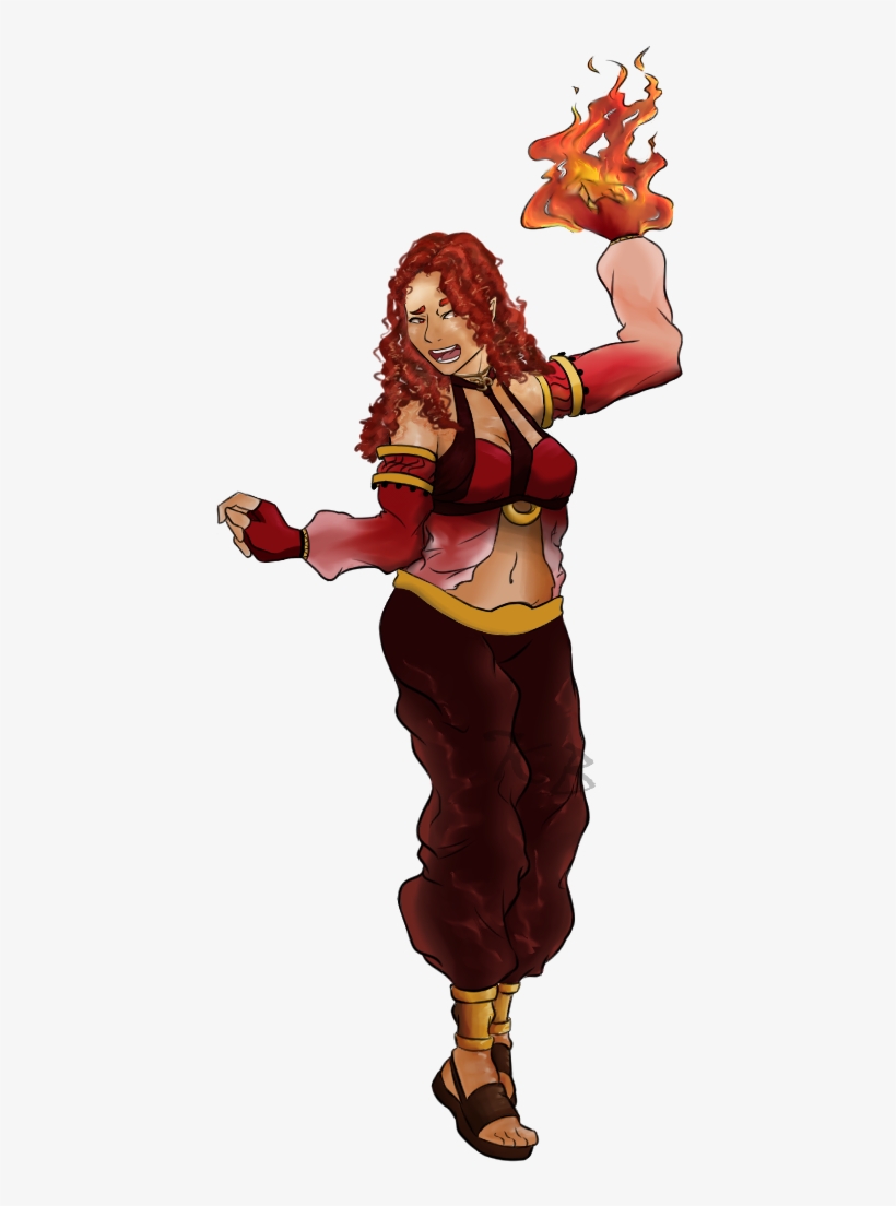 Half-elven Sorceress - Dungeons & Dragons, transparent png