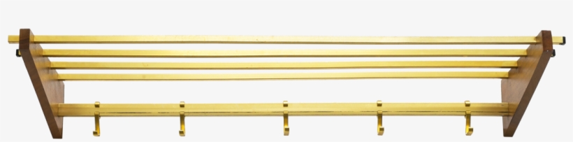 Perchero De Pared Elaborado A Mediados Del Siglo Xx - Shelf, transparent png