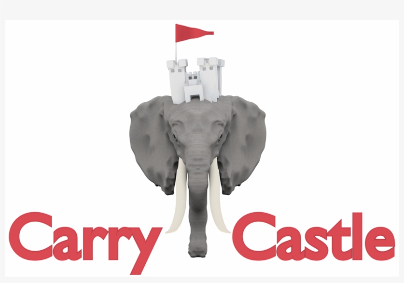Carry Castle - African Elephant, transparent png