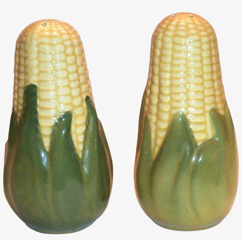 Shawnee Corn Cob Salt & Pepper Shakers - Salt And Pepper Shakers, transparent png