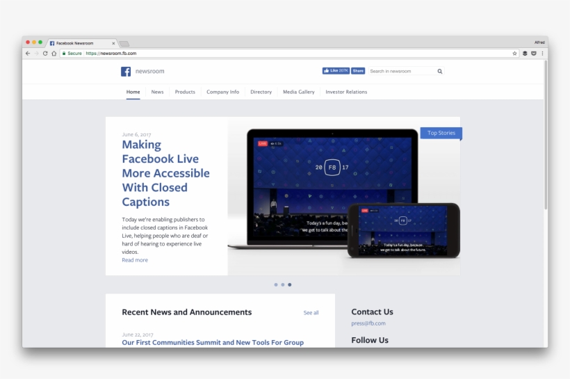 Facebook Newsroom - Facebook, transparent png
