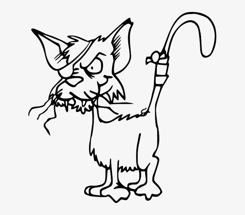 Cat, Fight, Injured, Animal, Bandage, Feline, Domestic - Cat Clip Art, transparent png