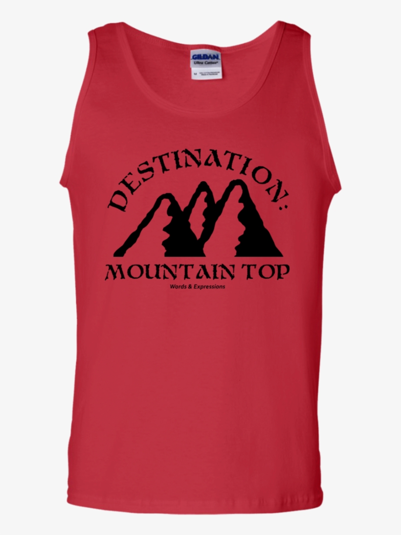 Mountain Top" Men's 100% Cotton - Shirt, transparent png