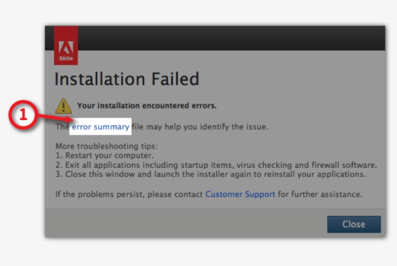 Elements 13 Installation Failed Screen Application Software