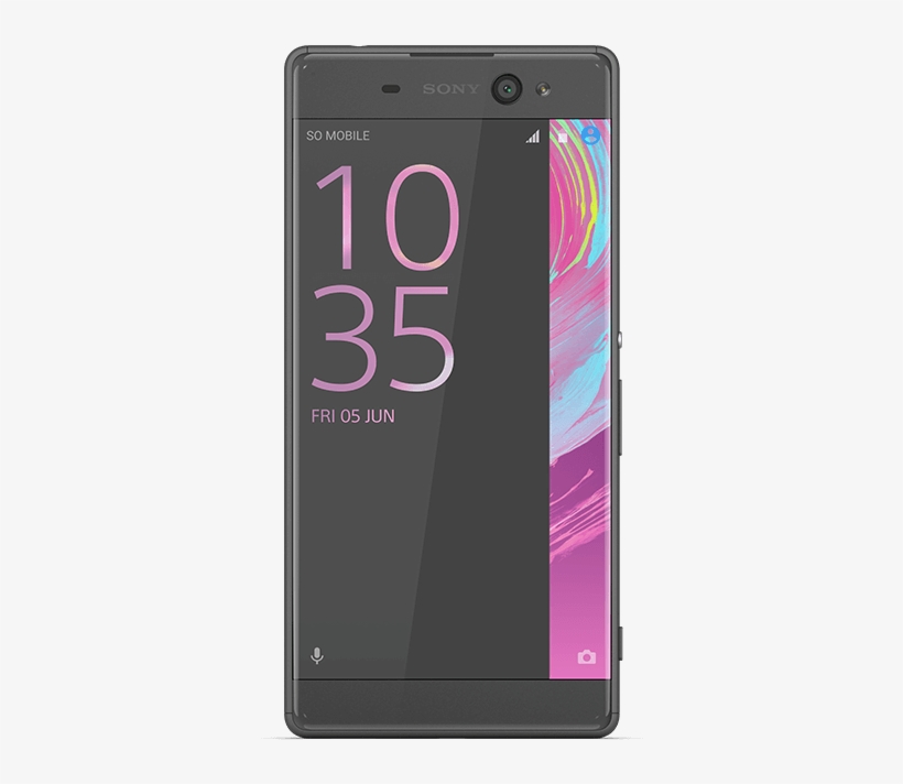 Sony Xperia Xa Ultra 16 Gb Black Front - Sony Xperıa Xa Ultra, transparent png