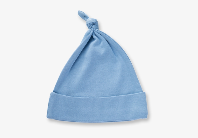 Little Boy Blue Knotted Hat - Beanie, transparent png