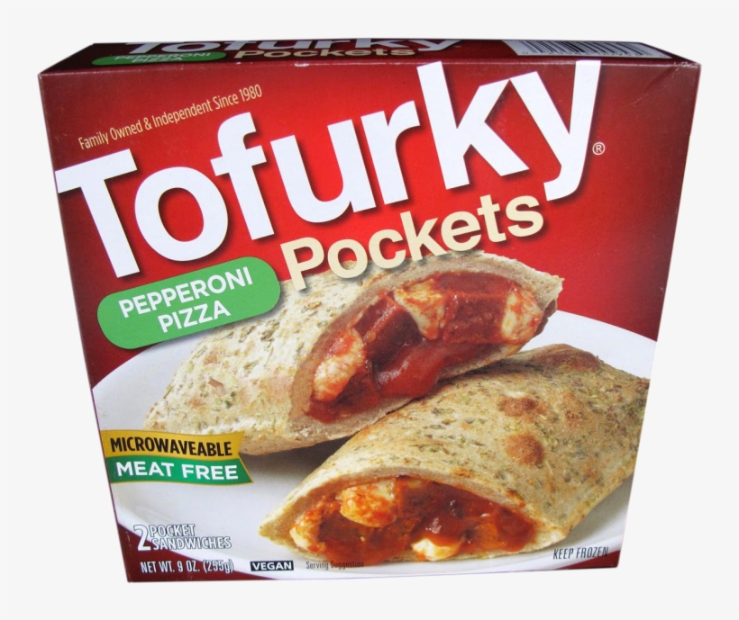 Turtle Island Tofurky Pepperoni Pocket $4 - Tofurky Pepperoni Pizza Pockets - 9 Oz Box, transparent png