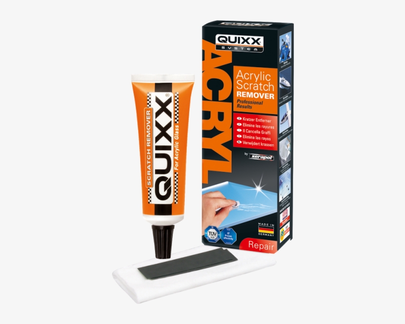 Quixx Acrylic Scratch Remover, transparent png