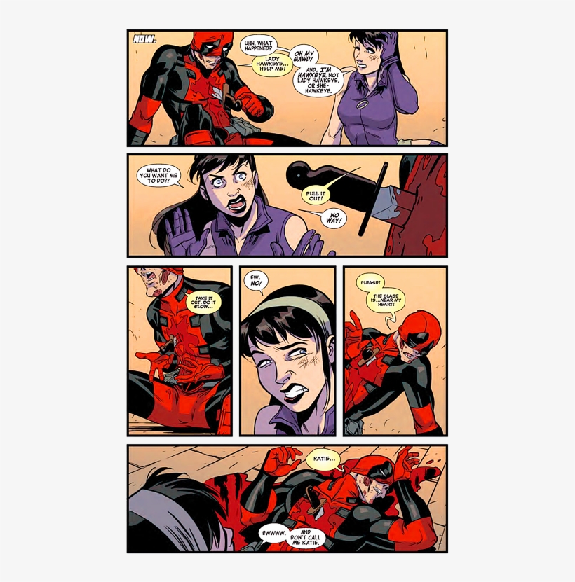 Can Hawkeye And Deadpool Work Together Without Trying - Hawkeye Vs Deadpool Comic, transparent png