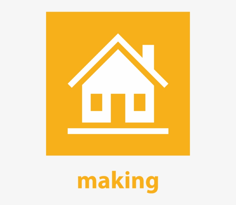 Making - Buy Home Icon Png, transparent png