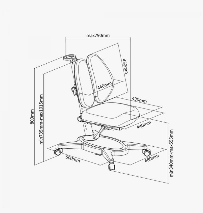 Image Description - Chair, transparent png