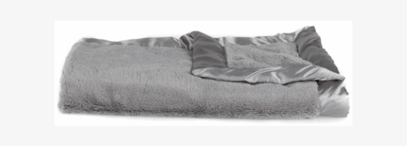 Gray Lush Satin Border Blanket - Saranoni - Lush/satin Border Receiving Blanket - Gray/gray, transparent png