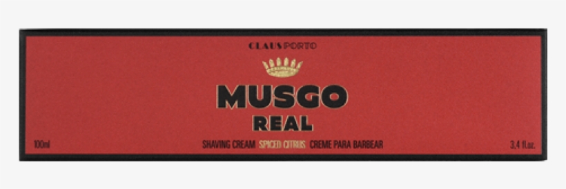 Musgo Real Shave Cream Spiced Citrus 100ml, transparent png