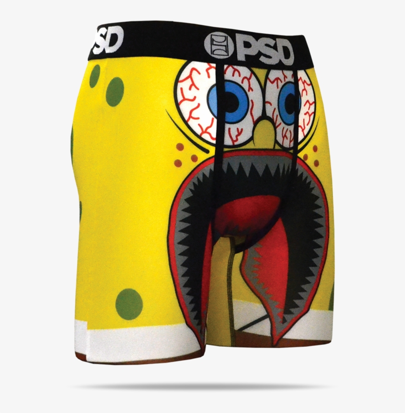 Spongebob Warface - Board Short, transparent png